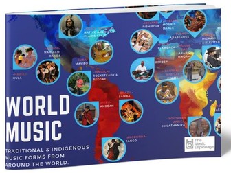 World Music Map - INFOGRAPHIC + MUSIC EXAMPLES
