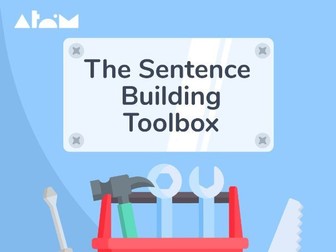 Build A Sentence Tool Box: Subjects, Objects and Verbs