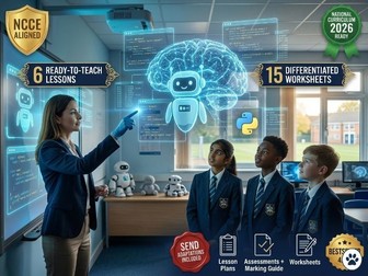 KS3 Computing: Artificial Intelligence Complete Unit Bundle