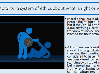 Morality lessons (x2) Intro and religious views