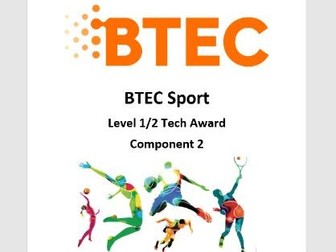 BTEC Tech Award in Sport (2022) Component 2