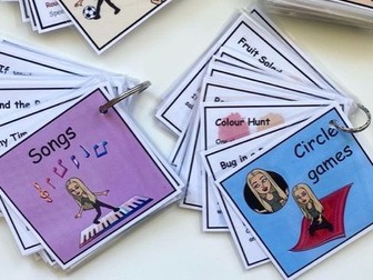Circle Games and Songs Flip Books