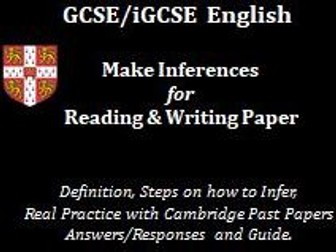 Making Inferences - GCSE/IGCSE Reading