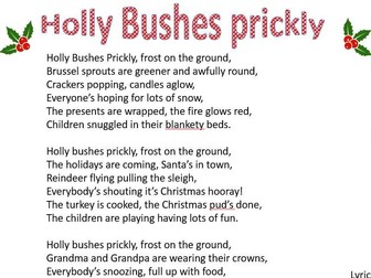 Holly Bushes Prickly Lyrics