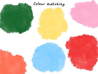 Colour matching sheet