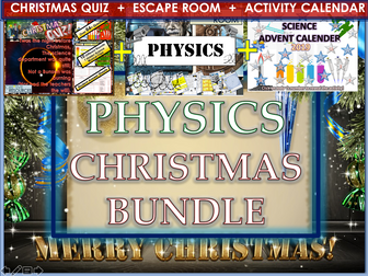 Physics - Science Christmas Activities