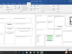 Engergetics in biology respiration and photosynthesis revision