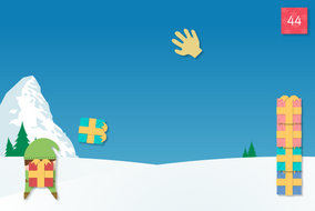 Gift Catcher Interactive Game - Christmas KS2