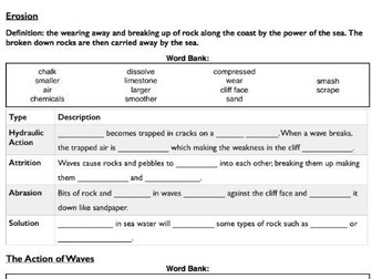 GCSE Coasts Revision