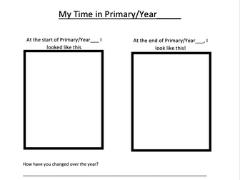 My Time in Primary/Year___