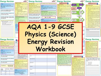 AQA 1-9 GCSE Physics (Science) Paper 1 Work Booklets Bundle | Teaching ...