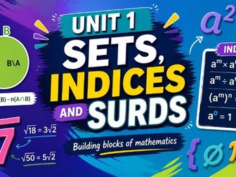 Unit 1 Cambridge IGCSE Mathematics 0607