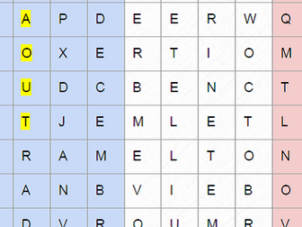Wordsearches Les Jours et Les Mois