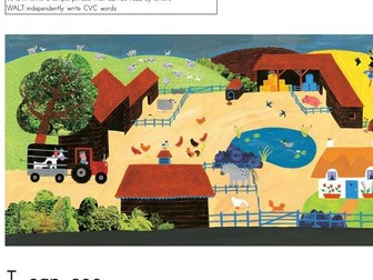 What the Ladybird Heard writing activity EYFS and Year 1