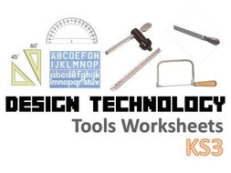 KS3 Design Technology Tools Worksheets | Teaching Resources