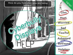 Cyberbullying Displays Children will relate to (7 Pages) From 9 years old