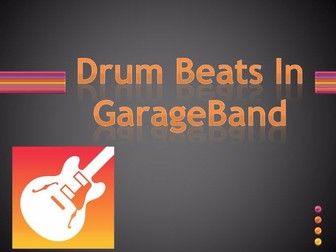 Creating Drum Beats In GarageBand (With/Out Dotted Rhythms)