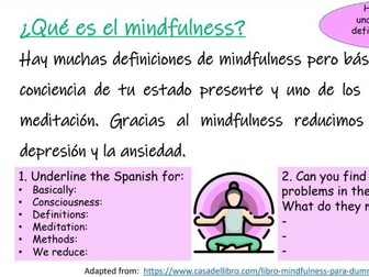 Mindfulness en español