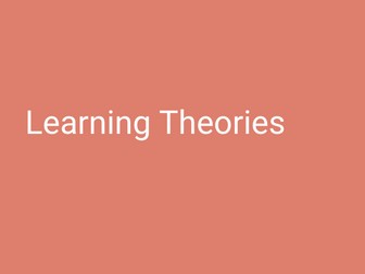 A-Level PE (OCR) Theories of Learning PowerPoint