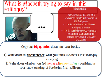 Macbeth: Understanding the Final Soliloquy
