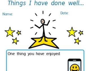 Dual coded 'What have you done today...' form