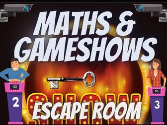 Maths and Game Shows Escape Room