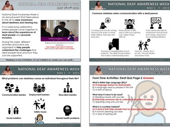 Assembly: National Deaf Awareness Week 2023