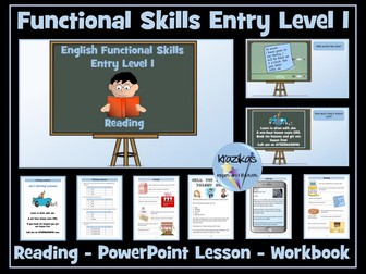 English Functional Skills - Entry Level 1- Reading