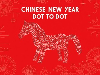 Chinese New Year 2026 - Horse Dot to Dot