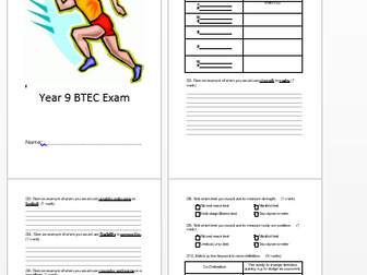 BTEC Unit 1 Practice Exam