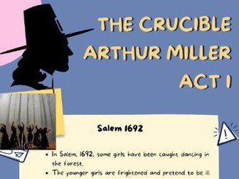 The Crucible Act Summaries
