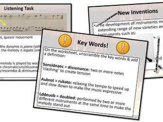GCSE Music - Romantic Concerto