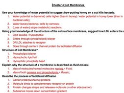 aqa essay biology mark scheme