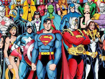 KS3 Transacional Writing - Superhero SoW