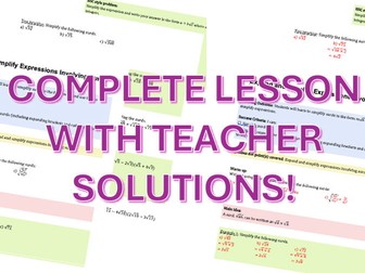 Simplifying Surds | Mathematics Advanced | Working with Functions | Australian NSW New Curriculum