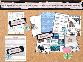 The Polar bear and the snow cloud EYFS Provision enhancement planning