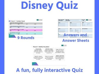 Disney Quiz