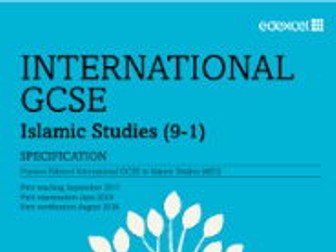 Pearson Islamic Studies IGCSE (PowerPoints for WHOLE course)