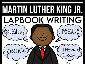 Martin Luther King Jr. Lapbook Reading & Writing Activity