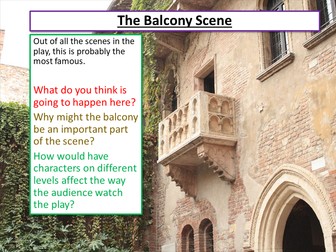 Romeo and Juliet Balcony Scene