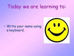 Computing (Year 1) - Using a word bank (6 lesson plans and