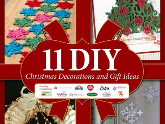 11 DIY Christmas Decoration and gift ideas
