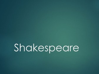 Introduction to Performing Shakespeare