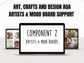 2024 AQA GCSE Art, Crafts and Design - Support
