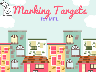 Marking targets for MFL