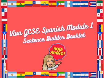 GCSE Spanish Holidays Sentence Builders