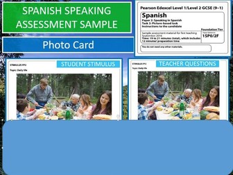 NEW SPANISH GCSE SPEAKING ALL WHAT YOUR STUDENTS NEED TO KNOW.