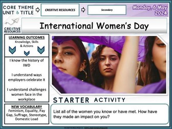 International Women's Day 2026