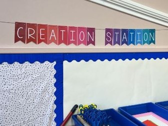 Creation Station Display