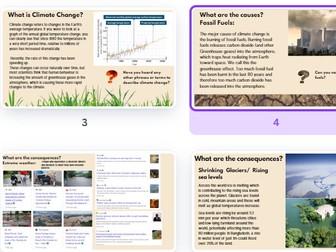 Non-Chronological Report Climate Change